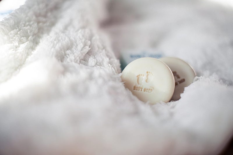 Relaxcation Organic Unscented Baby Soap Bar - 4 Simple Ingredients - ORGANIC Coconut, Olive, Castor Oil, and Moisturizing Cocoa Butter - All Natural Cold Processed Soap Bars For Newborn, Baby, Kids (Set of 3) - Image 3